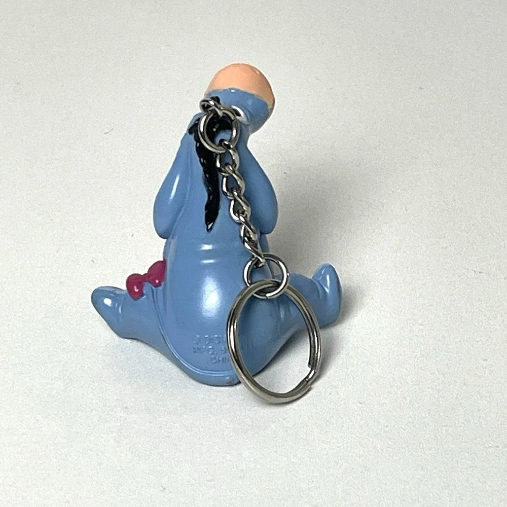Eeyore Keychain Disney Winnie the Pooh Souvenir Keyring Vintage